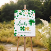 Verjaardag van St. Patrick Lucky One Poster