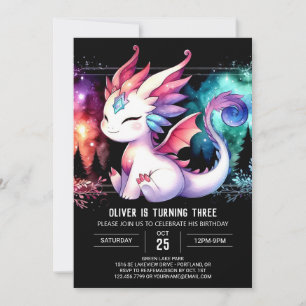Verjaardag van Wild Sweet Dragon Kaart