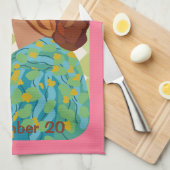  Verjaardag Virgo Zodiac Theedoek (Quarter Fold)