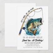 Verjaardag vissen kaart (Voorkant / Achterkant)