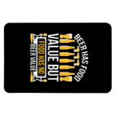 Verjaardag Voedingswaarde Bier Magneet (Horizontaal)