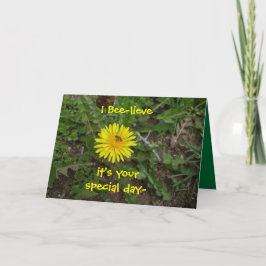 Verjaardag voor iedereen kaart