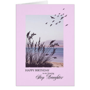 Verjaardag voor Step Daughter, seaside scene
