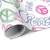 Verjaardag Vrede Inpakpapier (Rol Hoek)