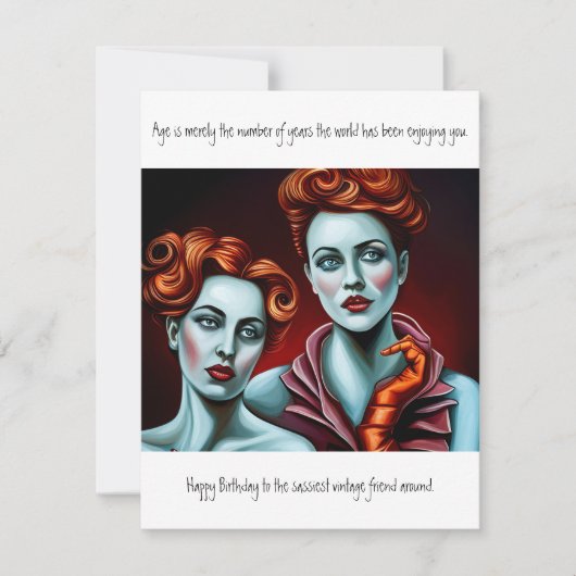 Verjaardag  vriend grappig notitiekaartje (Voorkant)