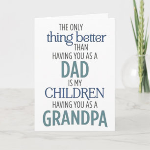 VERJAARDAG WENS VOOR **BESTE VADER** & **BESTE OPA KAART