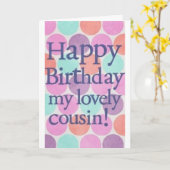 VERJAARDAG WENSEN VOOR MIJN ** MOOIE NEEF ** KAART (Gele Bloem)