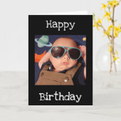 VERJAARDAG WENST TE ** EEN COOLE KEREL ** KAART (Gele Bloem)