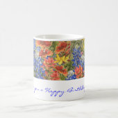 Verjaardag wil! Texas Wildflower Mok (Center)