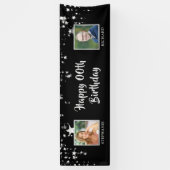 Verjaardag Zelfde leeftijd Elk jaar 2 personen Zil Spandoek (Verticaal)