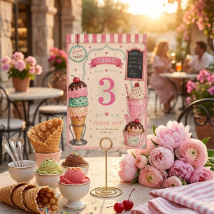 Verjaardag Zoet Pastel Ijs Kaart