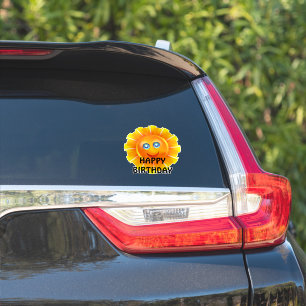 VERJAARDAG: Zonne verjaardagssticker Sticker