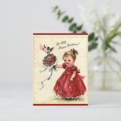 verjaardag zus briefkaart (Staand voorkant)
