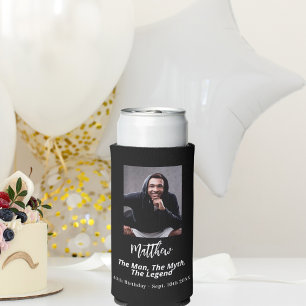 Verjaardag zwart wit foto man myth legende