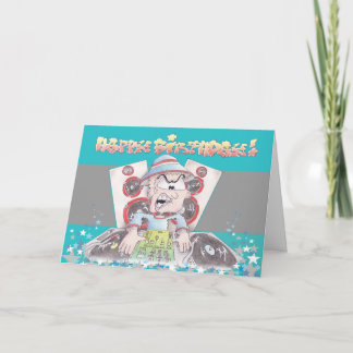 VERJAARDAGCard spangleMASSIVE I TOONS Kaart