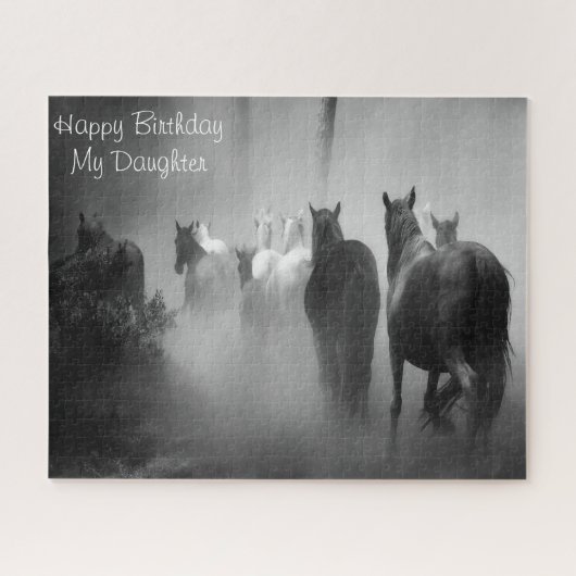 Verjaardagdochter. Legpuzzel (Horizontaal)