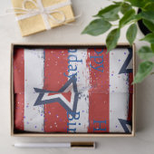 Verjaardagen met Uncle Sam Tissuepapier (Geschenk)