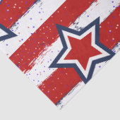 Verjaardagen met Uncle Sam Tissuepapier (Detail)