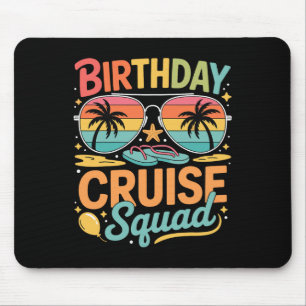 Verjaardags Cruise Squad Familie Vakantie Reünie D Muismat