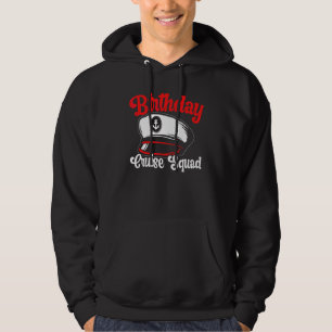 Verjaardags Cruise Squad Zeilen Boot Familie Groep Hoodie