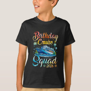 Verjaardags Cruise Team 2026 Cruise Verjaardagsfee T-shirt