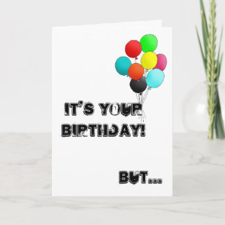 verjaardags kaart met honingsdas