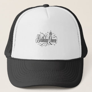 Verjaardags Koningin Aangepaste Groepsviering Trucker Pet