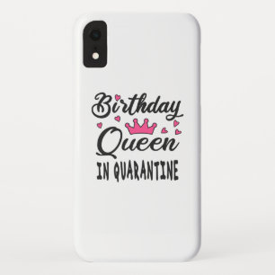 Verjaardags Koningin in Quarantaine iPhone XR Hoesje