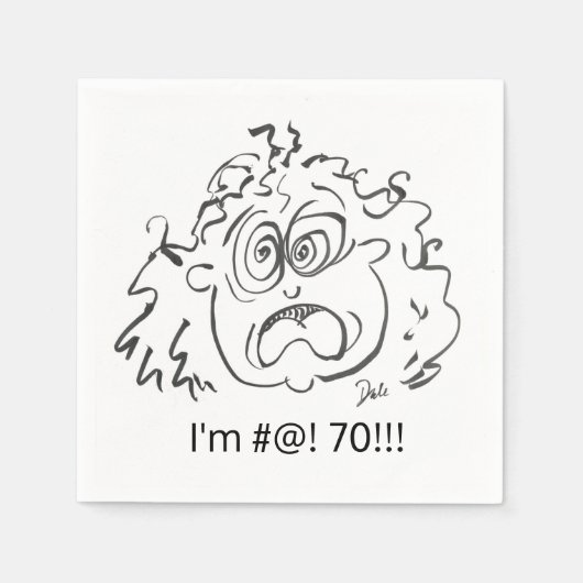 Verjaardags servet (Voorkant)