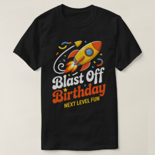 Verjaardags T-shirt met lancering