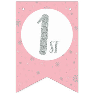 Verjaardags Vlaggenlijnen - Meisje Verjaardag Vlaggetjes