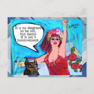 Verjaardagsansichtkaart Briefkaart