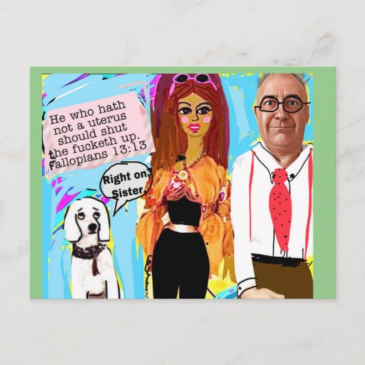 Verjaardagsansichtkaart Briefkaart (Voorkant)