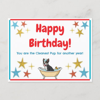 Verjaardagsansichtkaart Briefkaart