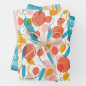 Verjaardagsballon Hip Hoera Inpakpapier Vel (In situ)