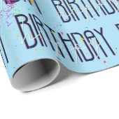 Verjaardagsballonnen en Confetti Cadeaupapier (Rol Hoek)