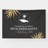Verjaardagsbanner voor Jamaica Spandoek (Horizontaal)
