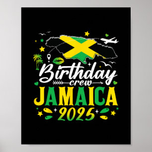 Verjaardagsbemanning Jamaica 2025 Familie Cruise V Poster