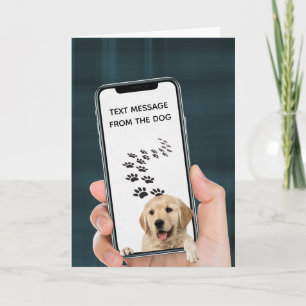 verjaardagsbericht op mobiele telefoon kaart