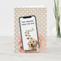verjaardagsbericht op mobiele telefoon
