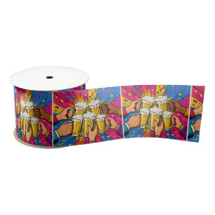 Verjaardagsbier Proost Pop Art Lint