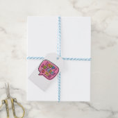 Verjaardagsbubbel Cadeaulabel (Met Touw)
