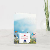 VERJAARDAGSCAART 1 KAART (Achterkant)