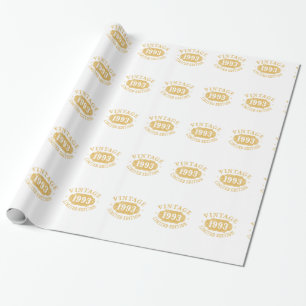Verjaardagscadeau Best Limited voor de jaren 1993 Cadeaupapier
