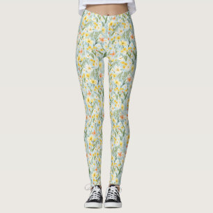verjaardagscadeau   Bloemen zijn rustgevend om naa Leggings