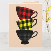 VERJAARDAGSCADEAU COFFIE KAART (Gele Bloem)