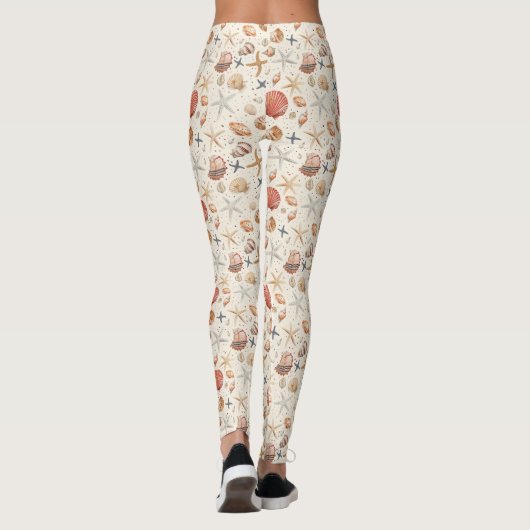 Verjaardagscadeau | De zee is emotie belichaamd Leggings (Achterkant)