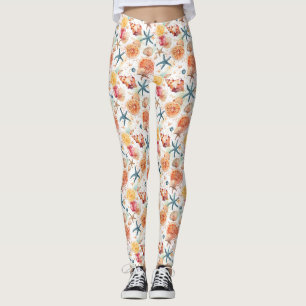 Verjaardagscadeau De zee werpt zijn tover voor a Leggings