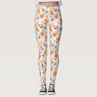 Verjaardagscadeau | De zee werpt zijn tover voor a Leggings
