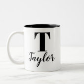 verjaardagscadeau Gepersonaliseerde Verjaardag Tweekleurige Koffiemok (Links)